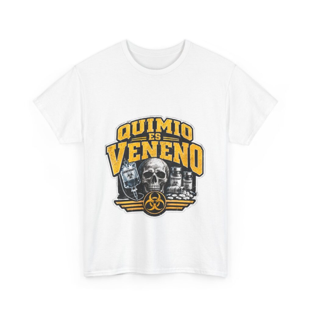 Quimio es veneno — Spanish Faith Graphic T‑Shirt